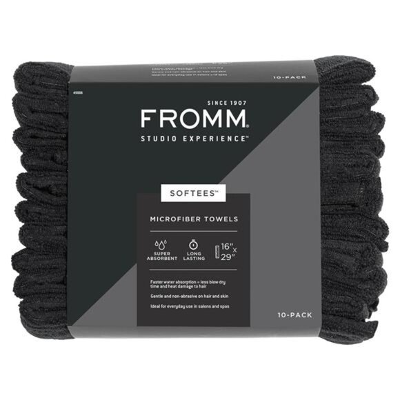 Microfiber Salon Hair Towels for Hairstylists, Barbers, Spa, Gym - Picture 1 of 7